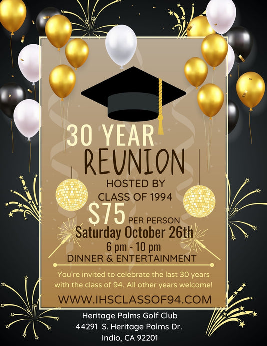 IHS Reunion / Hosted by Class of 94